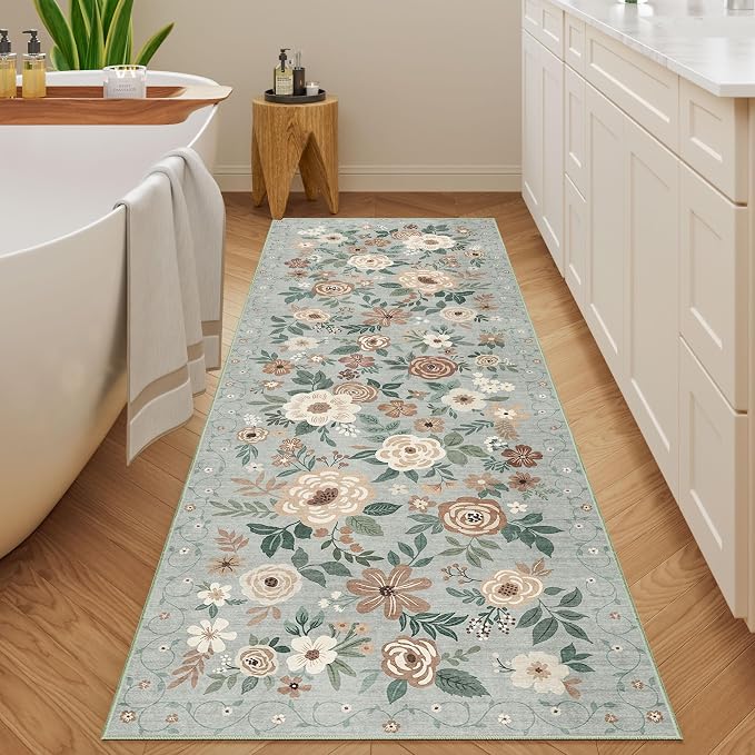 DUKINO Runner Rug, 2.6x8 Kitchen Rugs