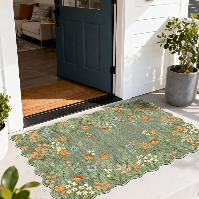 Floral Outdoor Rug