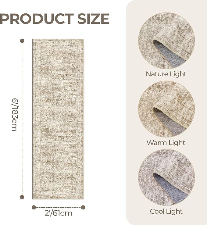 Washable Runner Rugs for Bedroom