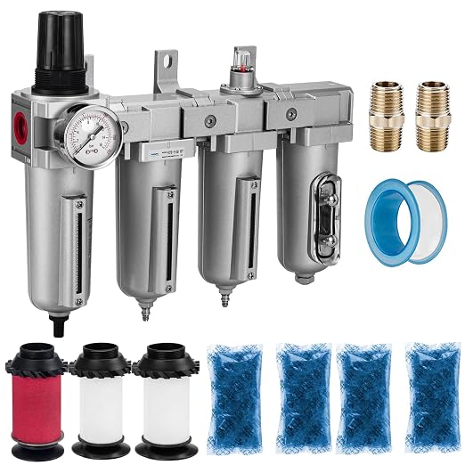 NANPU 1/2" NPT Industrial Grade 4 Stage Air Drying System