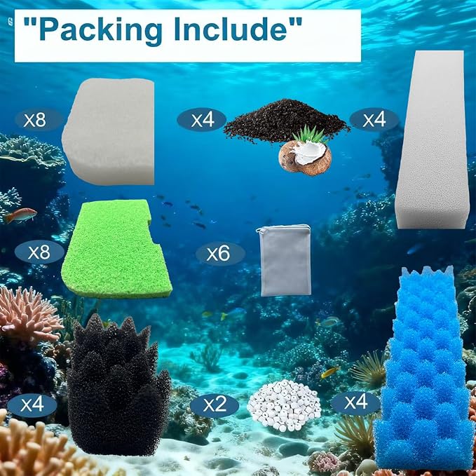 42 Packs 406/407 Canister Filter Replacements Compatible