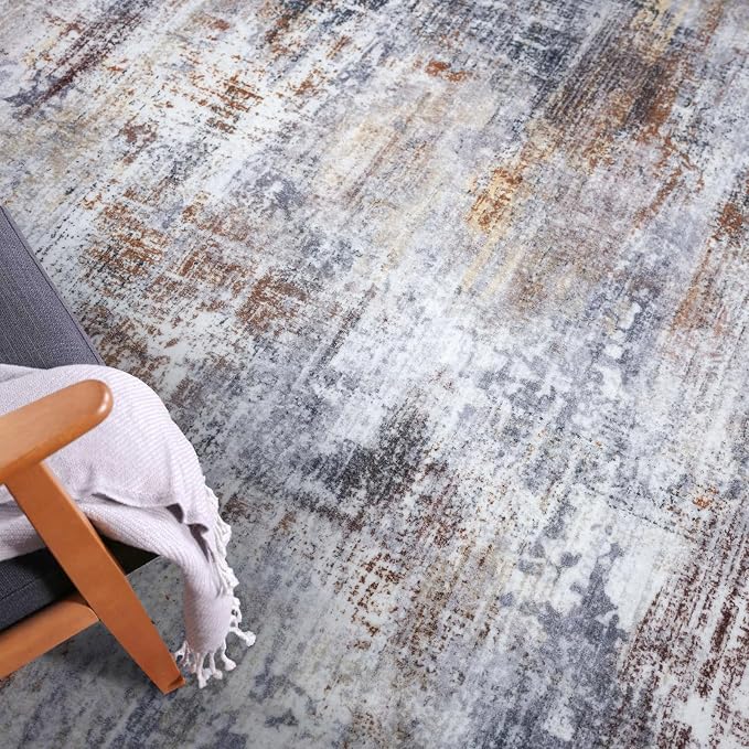 IOHOUZE Abstract Area Rugs 6x9 Ft Washable Rugs