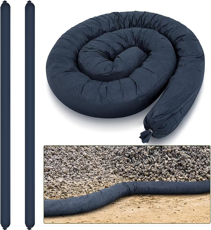 2 Pcs Sediment Filter Erosion Control Blanket Silt Fence Sock