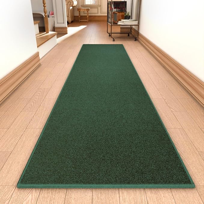 Runner Rug with Non Slip Rubber Backing, Washable Soft Floor Carpet