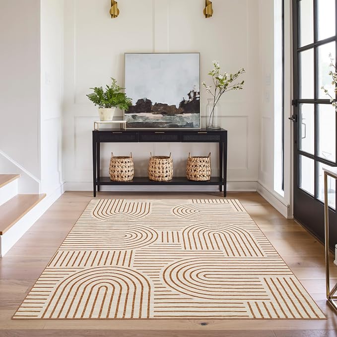 ROYHOME Washable Rug 8x10 Area Rugs