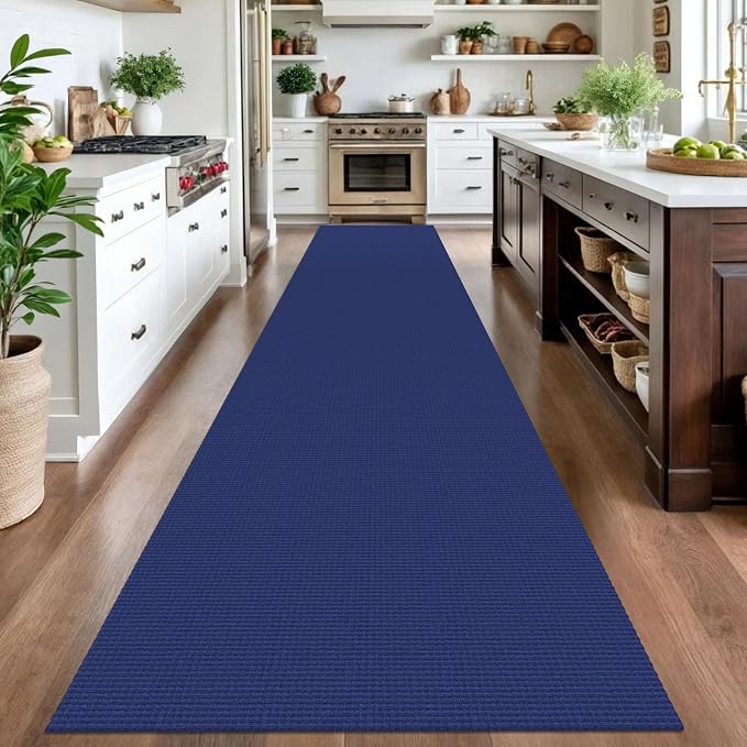 IOHOUZE Washable Exrea Long Hallway Runner Rug 3x16 Non Slip Rubber Backed
