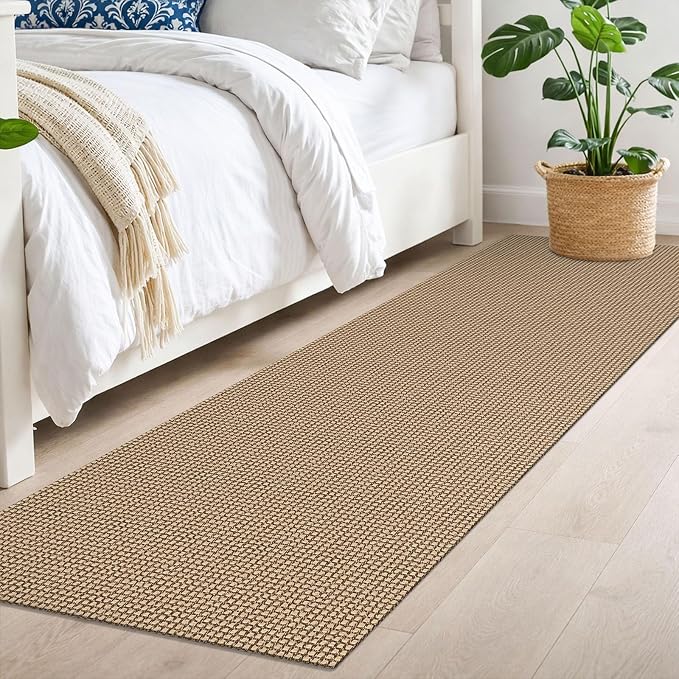 IOHOUZE Washable Runner Rug 2x7 Non Slip Rubber Backed Runners