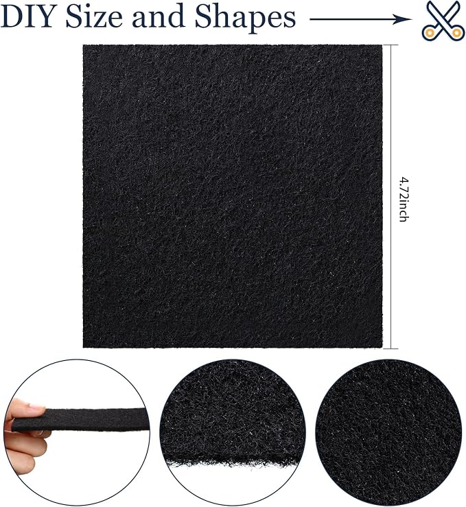 16 Pieces Compost Bin Filters Kitchen Compost Charcoal Filters Refills