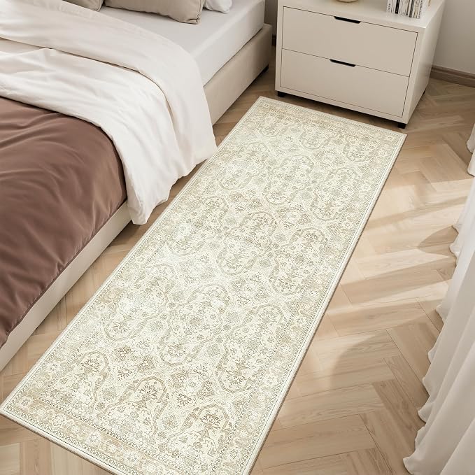 Soalmost Runner Rug 2x5 Washable Non-Slip Kitchen Runner Rugs