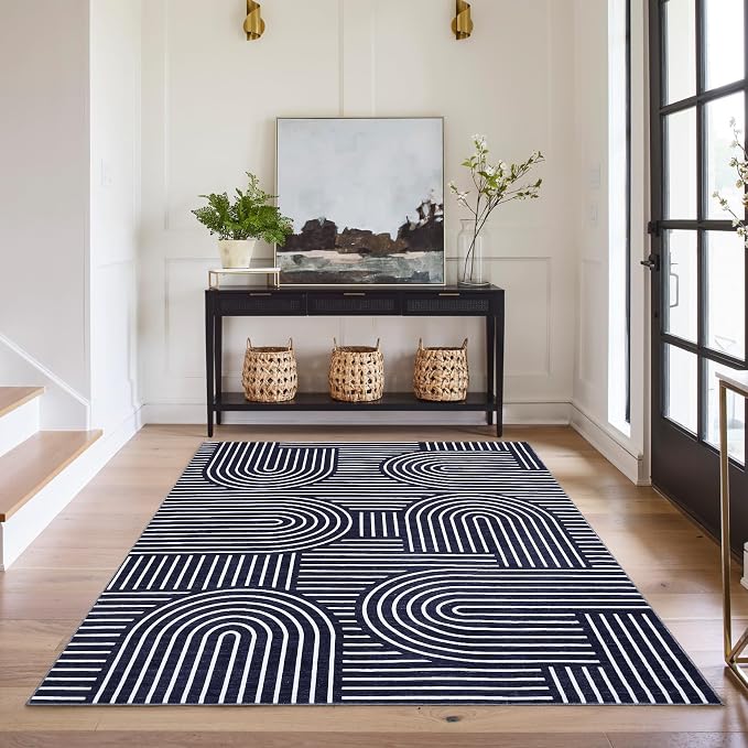 ROYHOME Washable Rug 8x10 Area Rugs