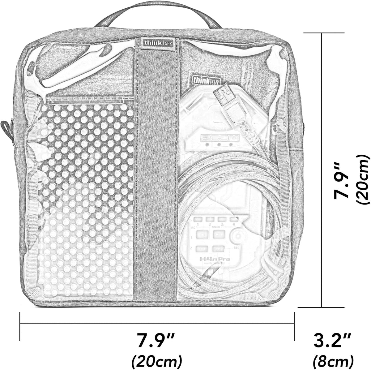 Think Tank Cable Management 30 - Electronics, Accessories, and Gear Organizer Pouch - Xlarge