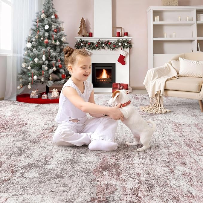 UERMEI 5x7 Washable Area Rug