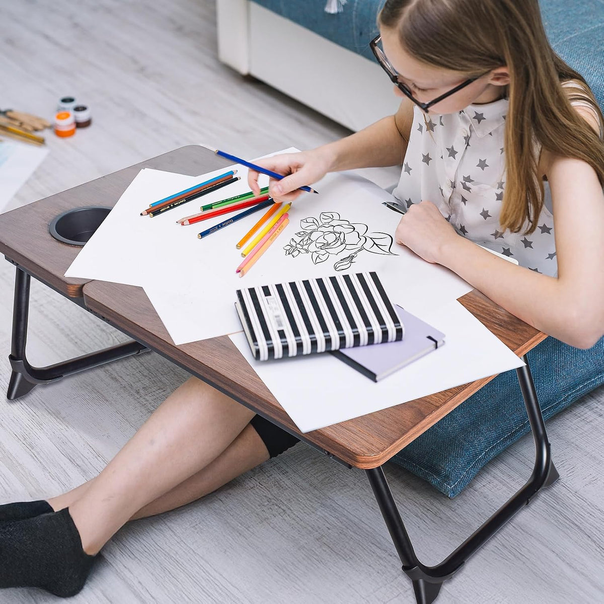 Wishacc Book Stand for Reading in Bed - Hands-Free Reading Companion for Bedtime Relaxation and Comfort