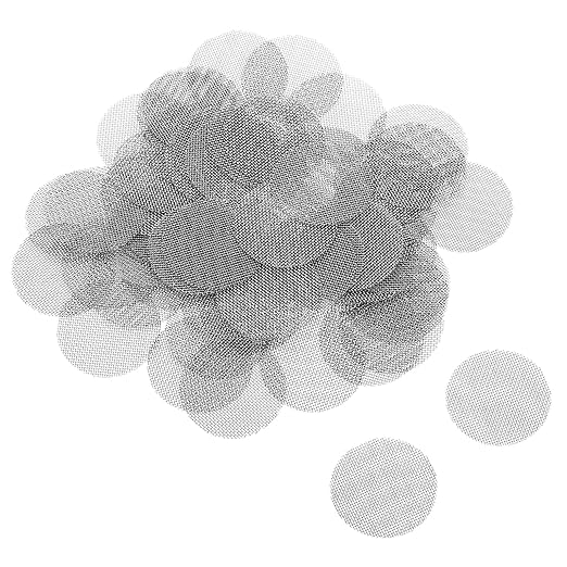MECCANIXITY Pipe Screen Stainless Steel Screens, 3/4 Inch Diameter