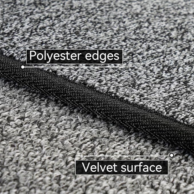 AREDO Runner Rug with Non Slip Rubber Backing, Washable Soft Floor Carpet