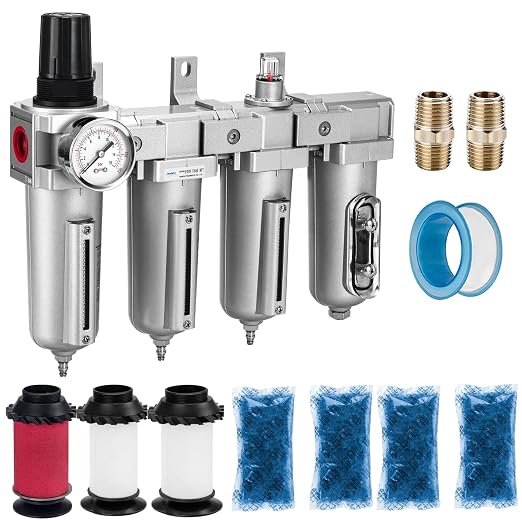 NANPU 3/4" NPT Industrial Grade 4 Stage Air Drying System
