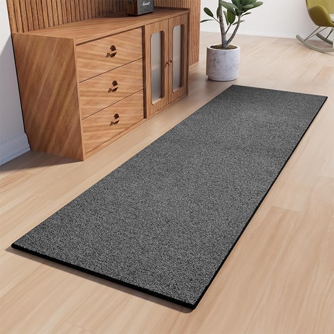 AREDO Runner Rug with Non Slip Rubber Backing, Washable Soft Floor Carpet