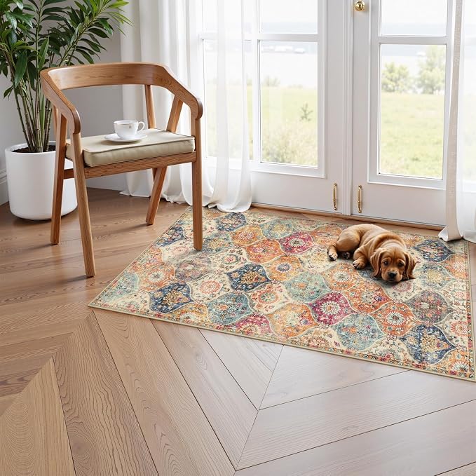 Lahome Kitchen Rugs Non Slip Washable Rugs