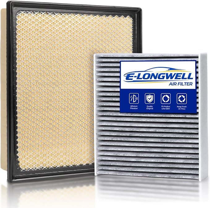 Cabin & Engine Air Filter Kit for 2016-2023 Tacoma 3.5L