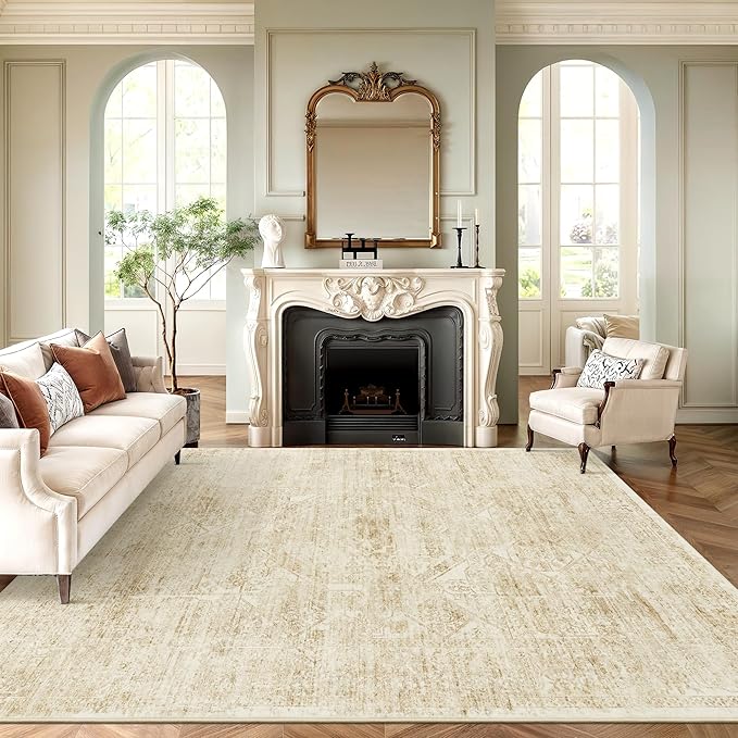 Soalmost Washable Area Rug 8x10, Large Soft Rugs