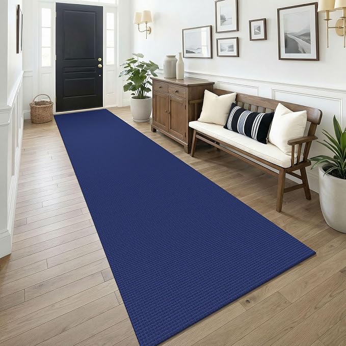 KOZYFLY 3x14 Runners Rugs for Hallway, Long Washable Runner Rug, Non Slip