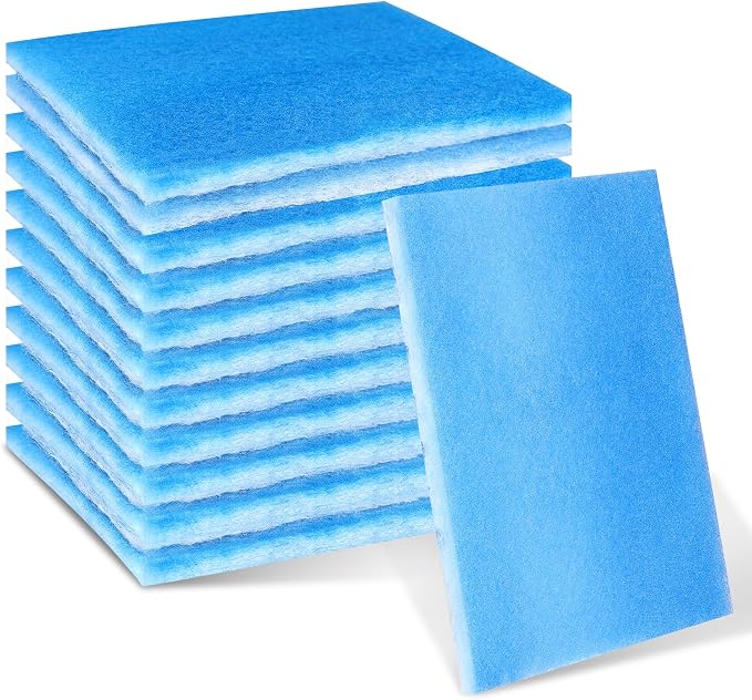 12 Pack Dryer Filter Replacement, Pre-Cut Portable Dryer Filters Compatible