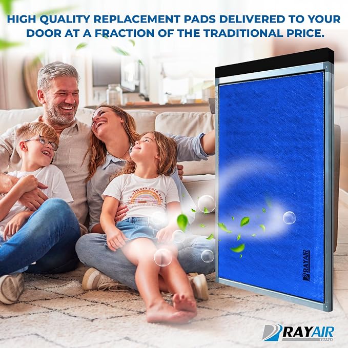 RAYAIR SUPPLY 20.625 x 30 Replacement Filter Pads Compatible