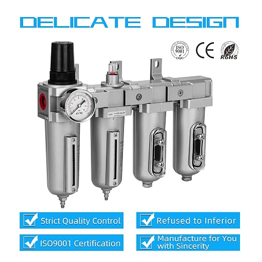NANPU 1/2" NPT Industrial Grade 4 Stage Air Drying System