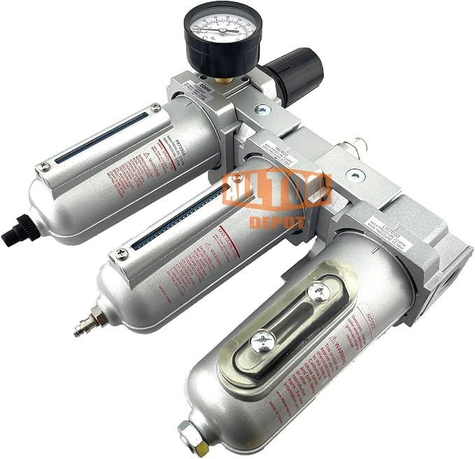 3/4" NPT HEAVY DUTY Industrial Grade Filter Regulator Coalescing Desiccant