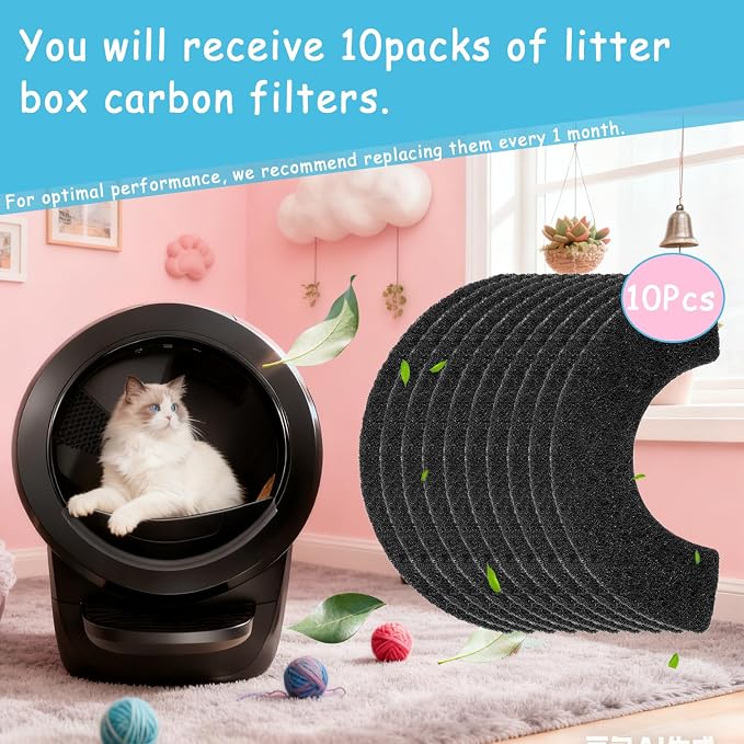 10 Pack Carbon Filters Compatible