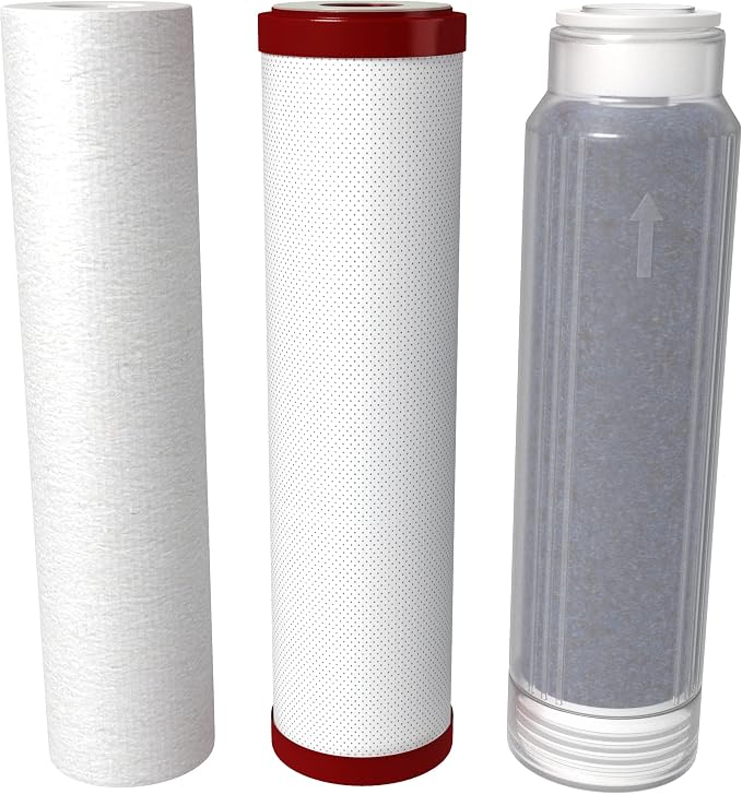 AquaticLife 10-Inch Sediment Water Filter Replacement Cartridges Kit