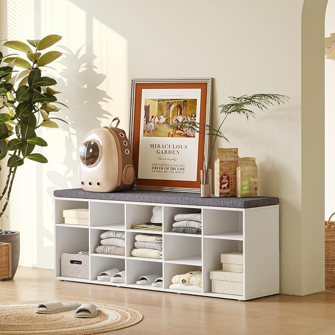 DINZI LVJ Shoe Storage Bench