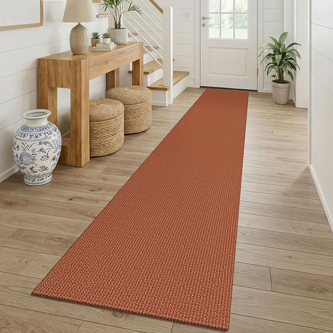 KOZYFLY Orange 2x12 Runners Rugs