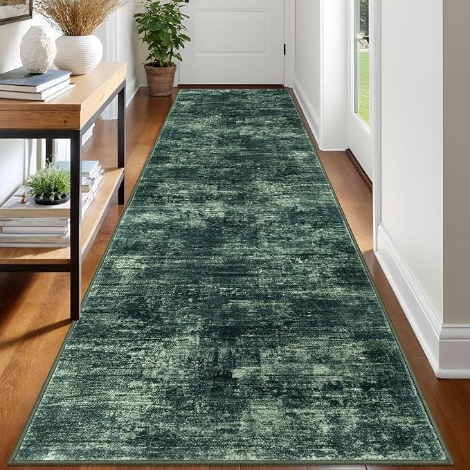 IOHOUZE Abstract Runner Rug 3x12 Ft Washable Runners