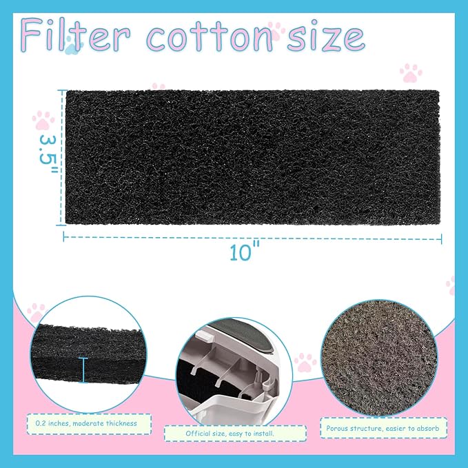 10 Pack Carbon Filters Compatible