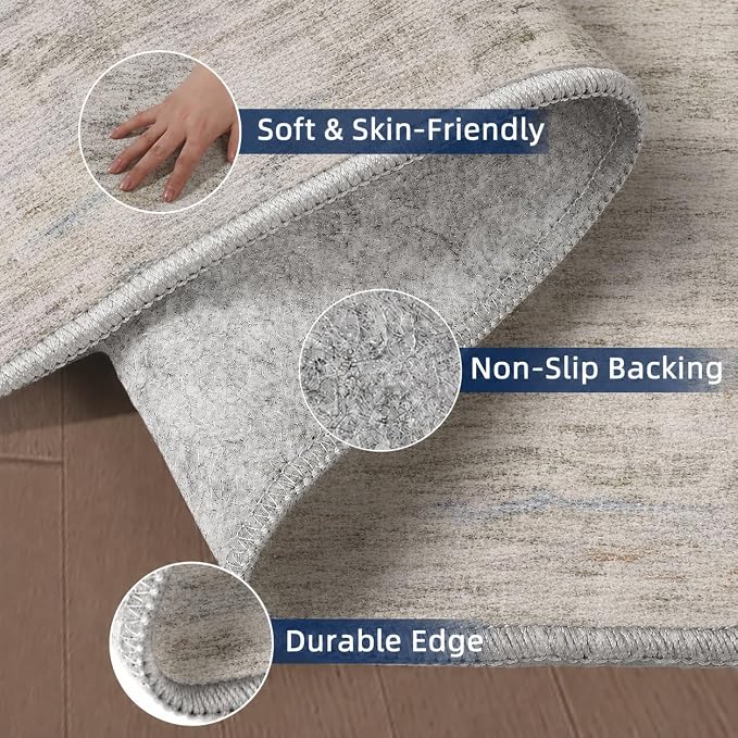 Runners for Hallways 2x8 Kitchen Runner Rugs，Modern Abstract Rug Runners for