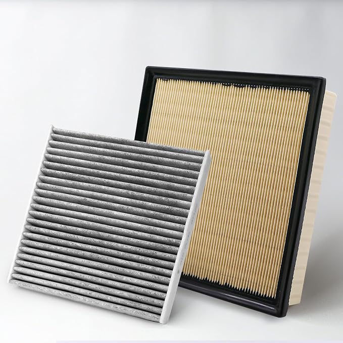 Cabin & Engine Air Filter Kit Fits 2024-2025 Tacoma L4 2.4L, Replacement