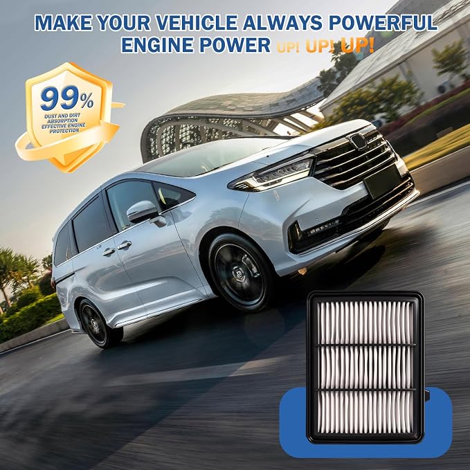Cabin & Engine Air Filter Set Accessories