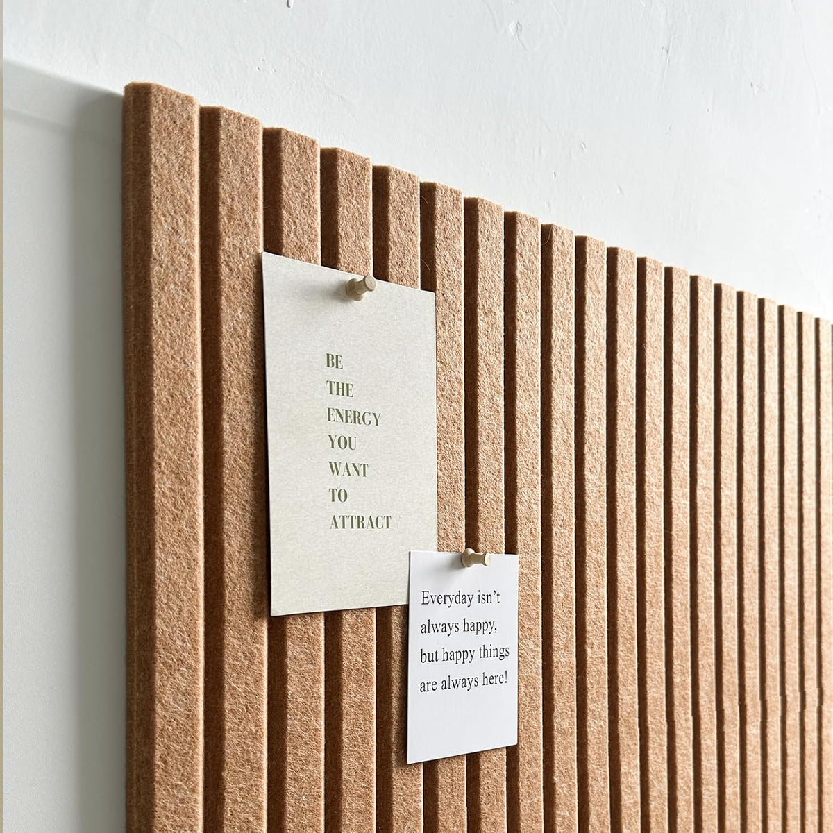 48" x 36" Large Felt Bulletin Board 1/2" Thick, Burnt Orange