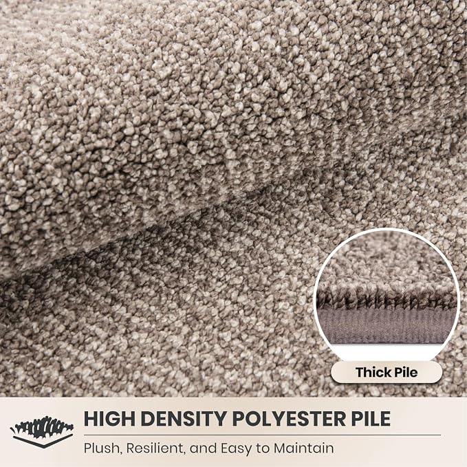 PURRUGS Dirt Trapping Door Mat 24" x 35.5", Non-Slip Machine Washable Entry Rug