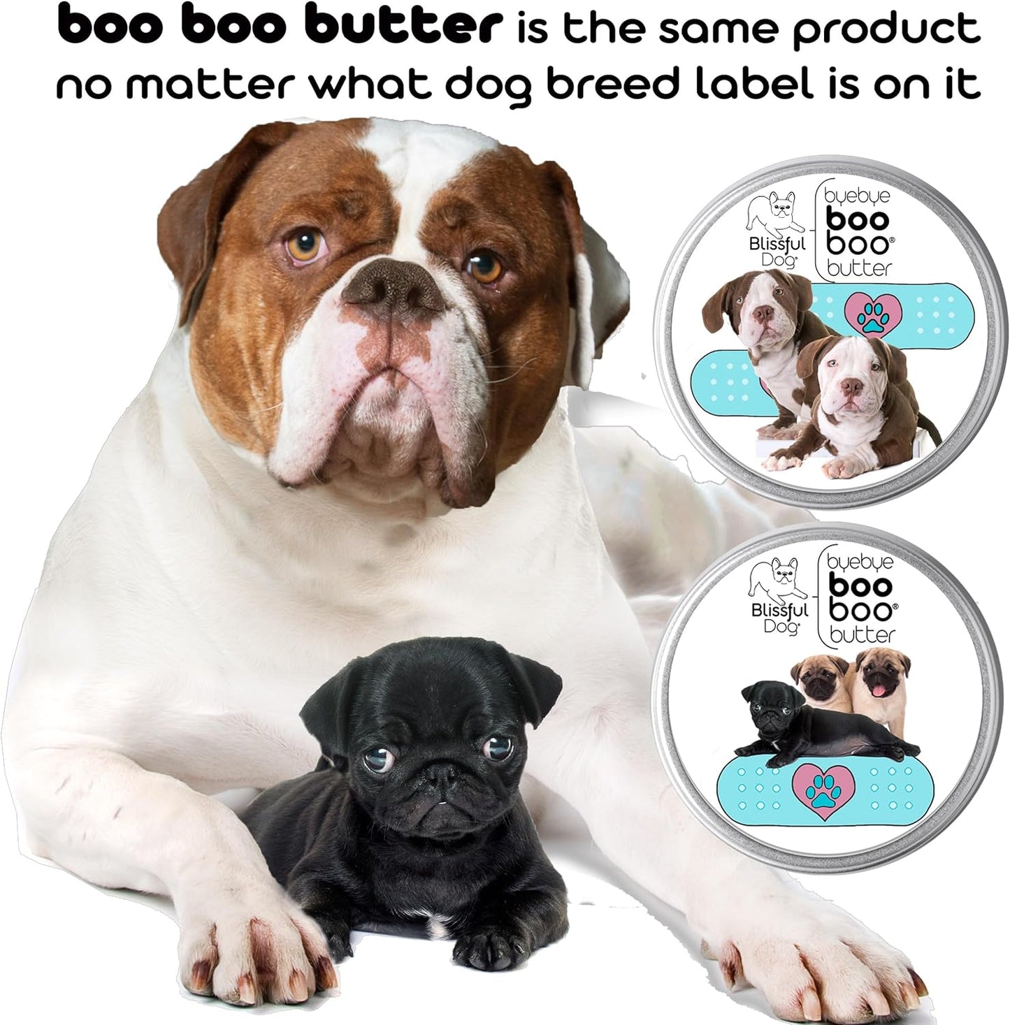 The Blissful Dog Papillon Boo Boo Butter, 0.15-Ounce