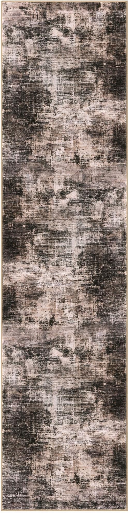 IOHOUZE Abstract Runner Rug 2x8 Ft Washable Runners