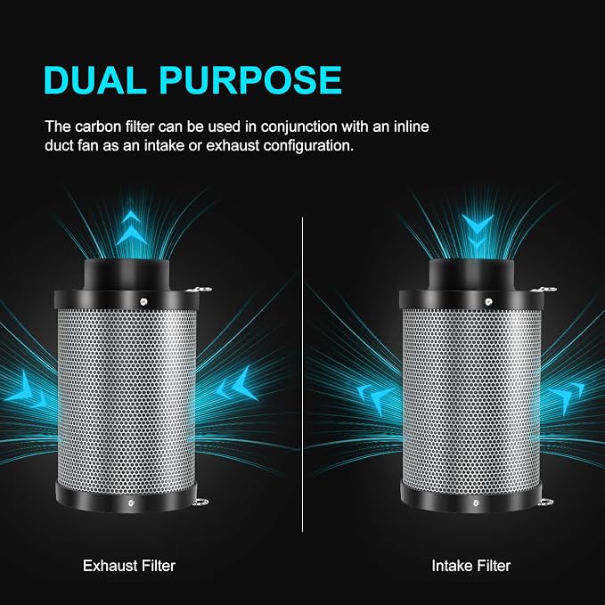 ATOUR 4" Air Carbon Filter