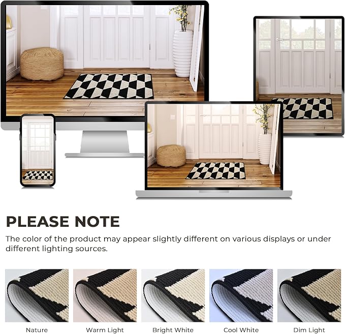 GRANNY SAYS Indoor Doormat, Non-Slip Front Door Mats, Outdoor Welcome Mat