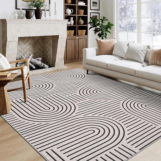 ROYHOME Washable Rug 8x10 Area Rugs