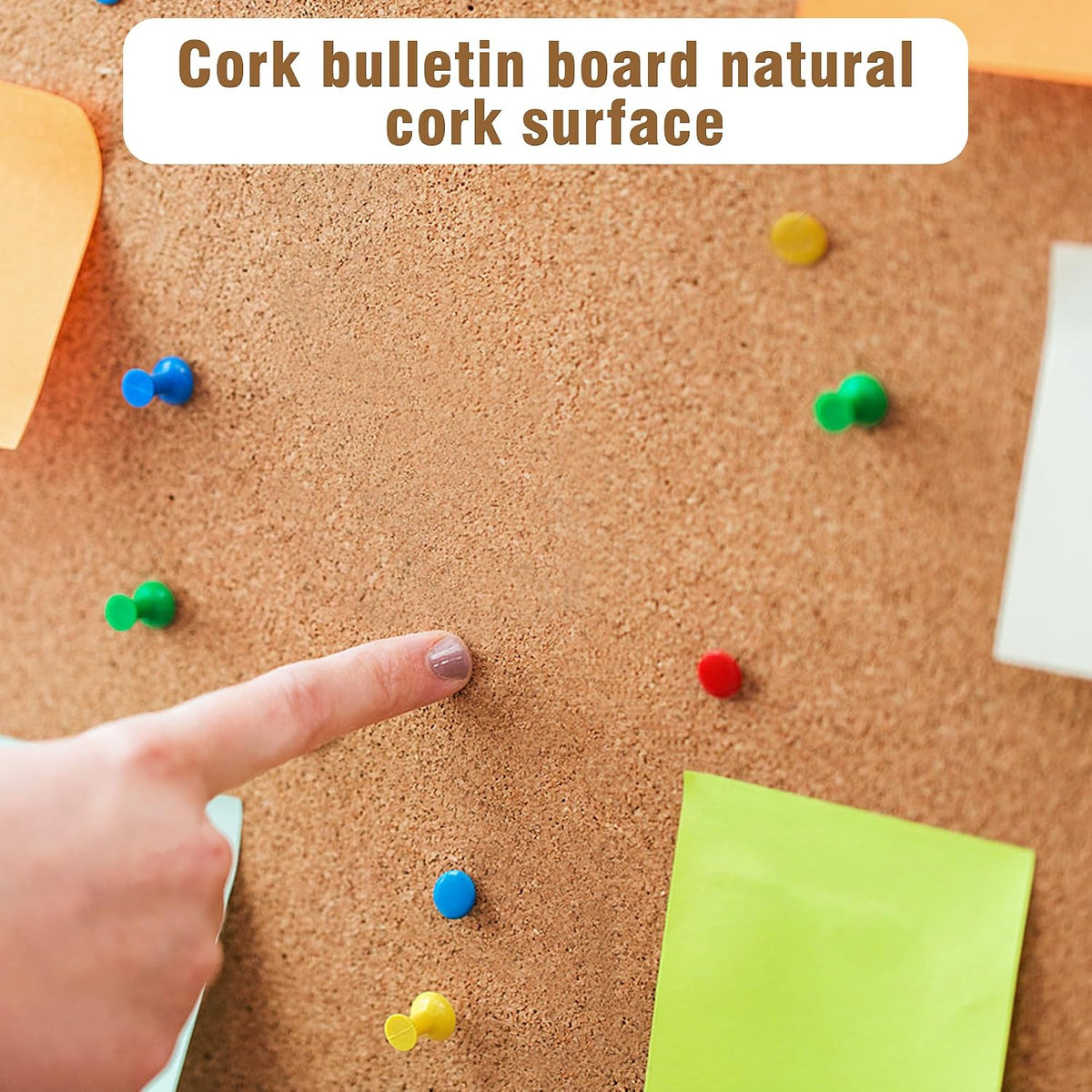 Mifuro 48"x30" Enclosed Bulletin Board, Outdoor Lockable Weather-Resistant Aluminum Cork Noticeboard for School & Office, Black Frame w/Cork