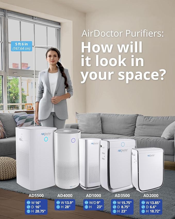 AIRDOCTOR 2000i SMART Air Purifiers