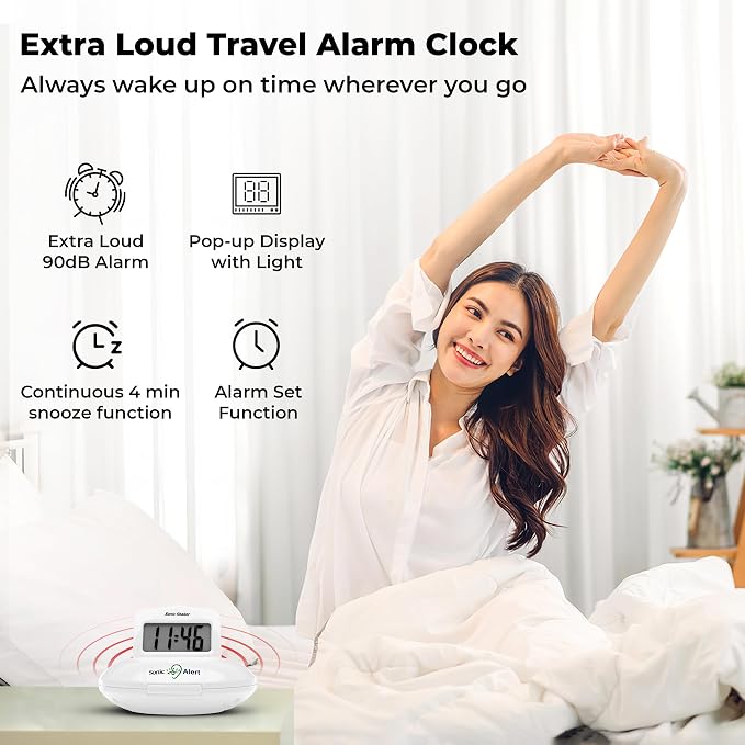 Sonic Alert Digital Alarm Clock
