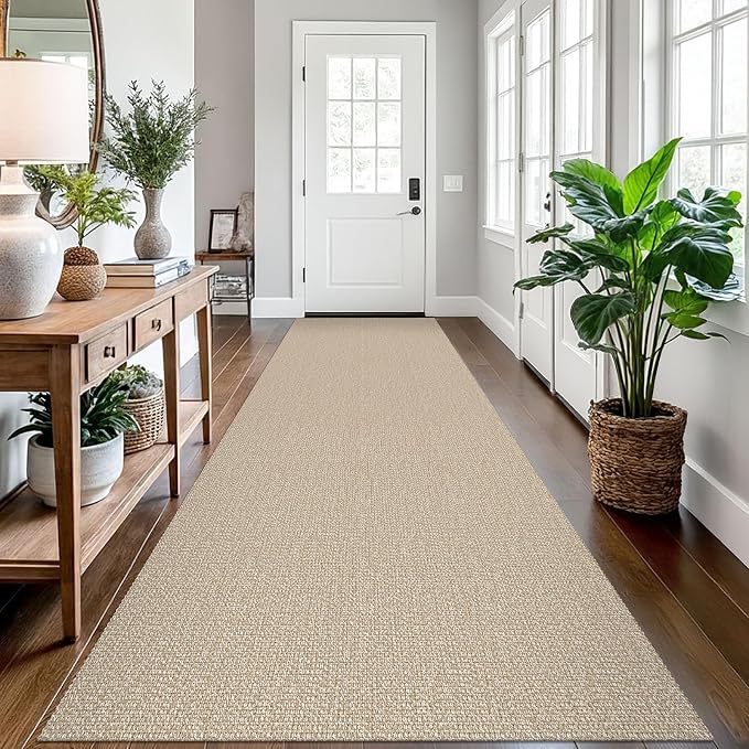 EARTHALL Long Runner Rug 3x12 Ft Non Slip Runners