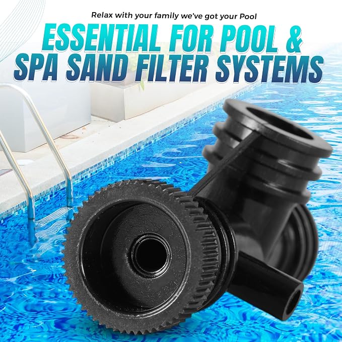 Replacement 154689 Pool Filter Air Bleeder Tee Assembly Compatible